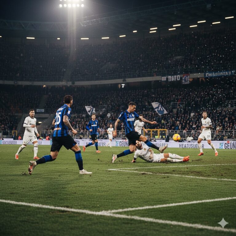 Udinese vs Inter Milan Serie A football match preview with players in action