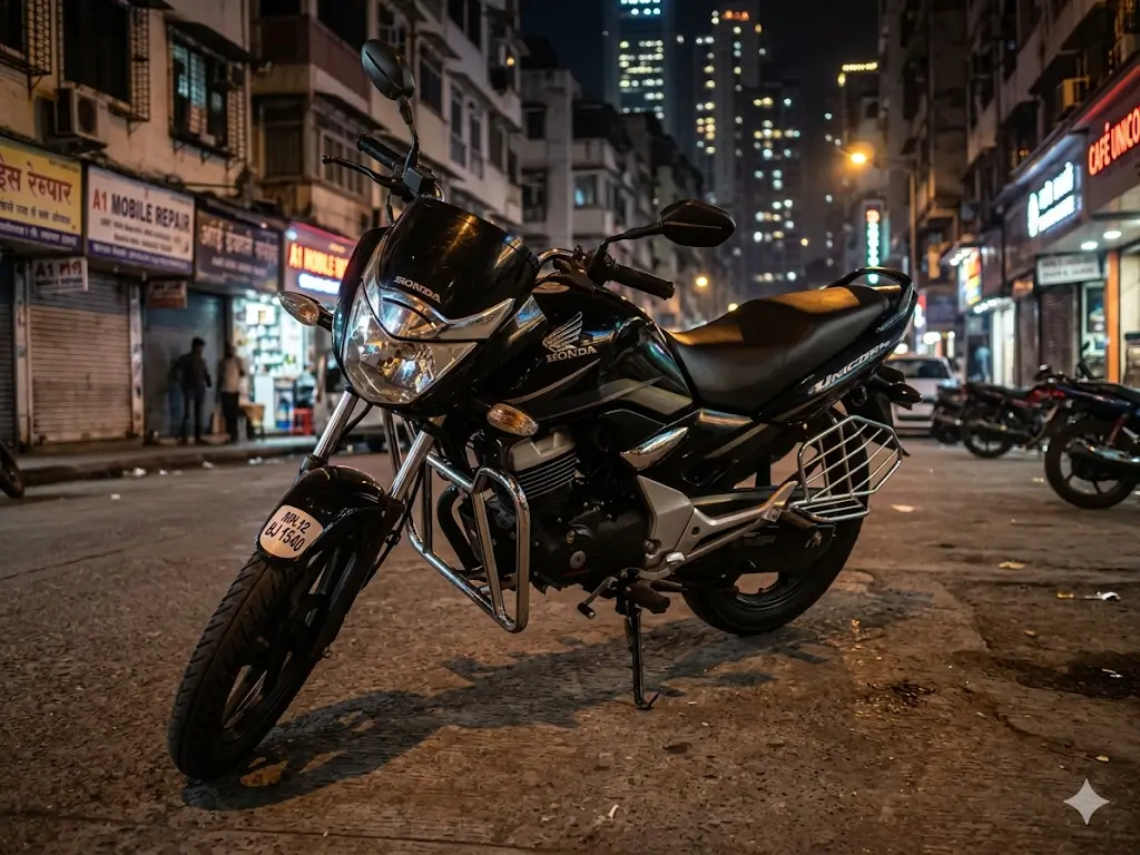 2026 Honda Unicorn 160 Matte Black - Stylish and Fuel Efficient Commuter Bike